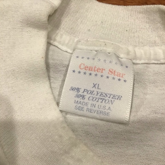 90s Vintage Center Star Single Stitch Hallmark Tee - Mens Size XL - Made In USA - Picture 5 of 9